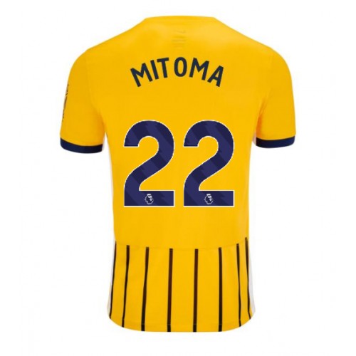 Fotbalové Dres Brighton Kaoru Mitoma #22 Venkovní 2024-25 Krátký Rukáv
